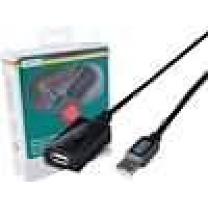 Repeater USB USB 2.0 USB A zásuvka,USB A vidlice 10m blistr