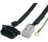 Kabel pro měnič CD Quadlock 12pin, VW, Audi 12 pinů Audi, VW