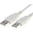 Kabel USB 2.0 USB A vidlice,z obou stran 1m šedá Žíla: Cu