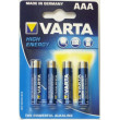 baterie alkalické mikrotužkové VART AAA blistr 4ks