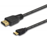 Kabel HDMI(A)-HDMI mini (C) 1,5m Savio CL-09