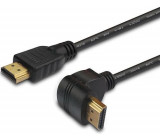 Kabel HDMI(A)-HDMI(A) úhlový 1,5m Savio CL-04