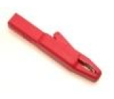 Krokosvorka 25A červená - rozsah uchopení max 9,5mm