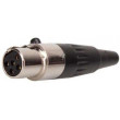 XLR mini zdířka Canon 5P na kabel