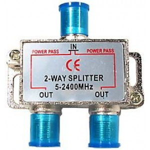 Rozbočovač IN/2x OUT 5-2400 MHz s F konektory