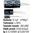 22u/35V MXA elektrolyt.kond.radiál. 5x11x2