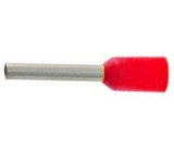 Dutinka pro kabel 1,5mm2 červená (E1510)
