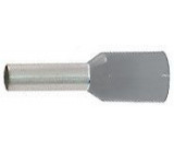 Dutinka pro kabel 2,5mm2 šedá (E2512)