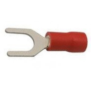 Vidlička kabelová 5,3mm červená (SVS 1,25-5)