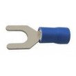 Vidlička kabelová 5,3mm modrá (SVS 2-5)