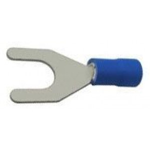 Vidlička kabelová 6,5mm modrá (SVS 2-6)