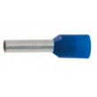 Dutinka pro kabel 2,5mm2 modrá,l=12mm (E2512)