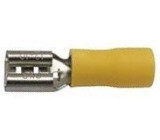 Faston-zdířka 6,3mm   pro kabel 4-6mm2