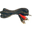 Kabel 2xCinch-Jack 3,5 stereo 1,5m