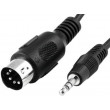 Kabel DIN5 - Jack 3,5 stereo 1,5m