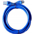 UTP kabel Patch RJ45 5m modrý cat5e
