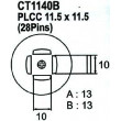 Nástavec na vyfoukávačku PLCC 28pin 10x10mm