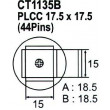 Nástavec na vyfoukávačku PLCC 44pin 15x15mm