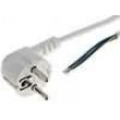 Kabel 3x1mm2 CEE 7/7 (E/F) úhlová vidlice,vodiče PVC 1,8m