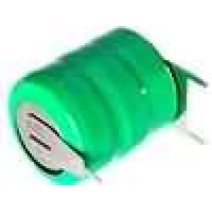 Akum: Ni-MH 3,6V 80mAh Výv: 3pin Ø16x18mm Tepl: -20÷65°C