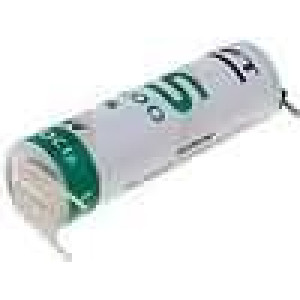 Lithiová baterie 3,6V 2100mAh fi 14,5x50mm, 3 vývody