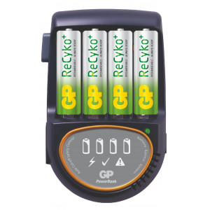 GP nabíječka baterií PB50 + 4AA ReCyko