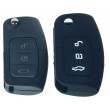 Silikonový obal pro klíč Ford 3-tlačítkový, černý