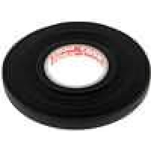 Páska pro svazky kabelů tkanina černá 9mm