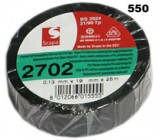 páska izolační PVC 19x25 černá tepelně odolná