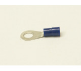 kabelové oko 6 mm drát 1,5-2,5mm izolované modré
