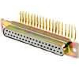 D-Sub PIN: 37 zásuvka zásuvka na PCB úhlové 90° THT