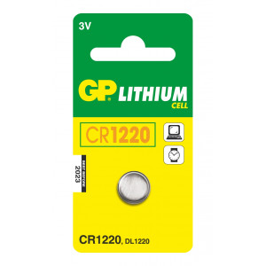 Lithiová knoflíková baterie GP CR1220