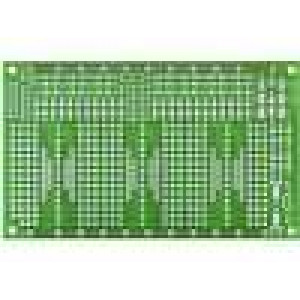 Univerzální plošný spoj s přechodem DIP-SMD 100x60mm