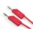 MLNSIL100/1RT Měřicí šňůra silikon 1m červená 16A 60VDC Max.odp.kont:20mΩ