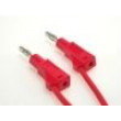 PJ2117-100-R Měřicí šňůra PVC 1m červená 36A 60VDC Průř.vod:2,5mm2