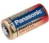 Baterie lithiové CR123A CR17345 3V průměr 17x34,2mm Panasonic