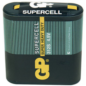 Baterie GP Supercell 4,5V (plochá)