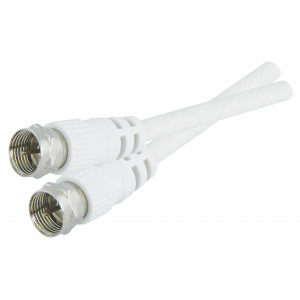Anténní koaxiální kabel F vidlice - F vidlice 7,5m
