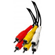 AV kabel 3x CINCH - 3x CINCH 1,5m