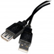 USB kabel 2.0 A vidlice - A zásuvka 2m