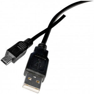 USB kabel 2.0 A/M - mini B/M 2m