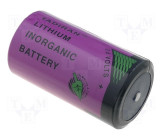Baterie lithiové (LTC) D 3,6V průměr 32,9x61,5mm 19000mAh -55-85°C