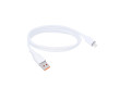 Solight lightning kabel, USB 2.0 A konektor - Lightning konektor, silikon, 0,5m