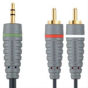 Bandridge audio kabel pro přenosná zařízení, 10m, BAL3410