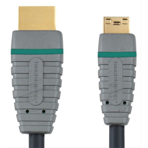 Bandridge HDMI mini digitální kabel, 2m, BVL1502