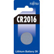 Fujitsu knoflíková lithiová baterie CR2016, blistr 1ks