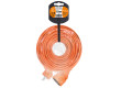   prodlužovací kabel - spojka, 1 zásuvka, oranžová, 10m
