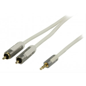 Profigold Personal Media audio kabel pro přenosná zařízení, 2m, PROM3412