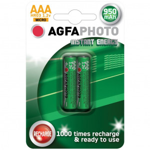 Fujitsu přednabitá baterie AAA, 950mAh, 2ks