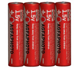 AgfaPhoto zinková baterie AAA, shrink 4ks